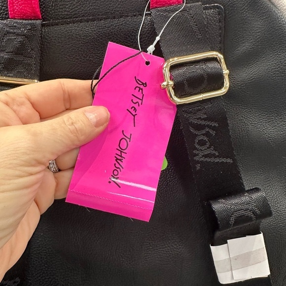 Betsey Johnson “It’s Betsey Johnson Time” Clock Face Backpack main image 2